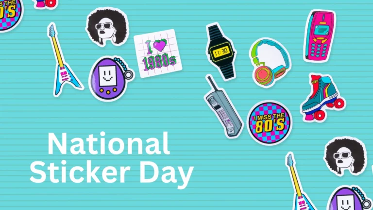 national sticker day